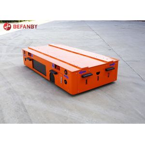 Battery Power Steerable Trackless Transfer Trolley 20 Ton