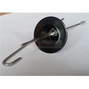 30mm Stainless Steel Self Locking Washers Double Side Black Coating To Fasten