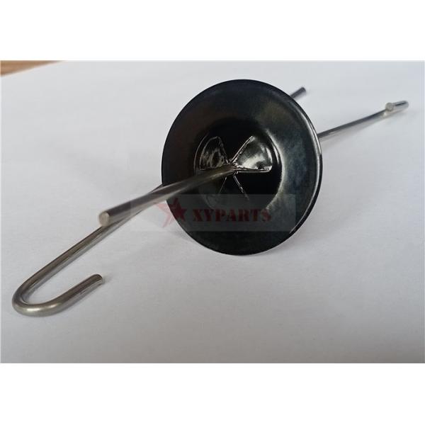 30mm Stainless Steel Self Locking Washers Double Side Black Coating To Fasten