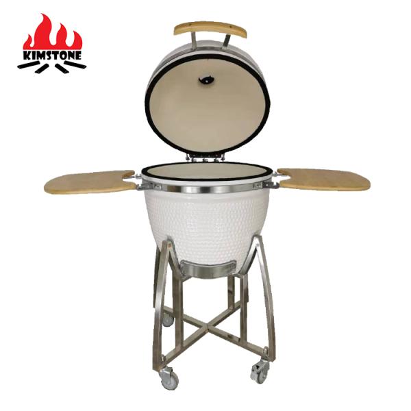 KAMADO 23.5 Inch Kamodo BBQ Asado Keramik Meat Grill Chinese Wholesale 2023 Outdoor Ceramic Barbecue Kamado