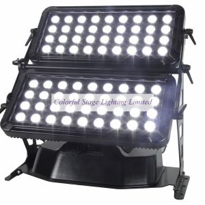 72*10W RGBW 4 in 1 Outdoor LED Quad color Wall Washer