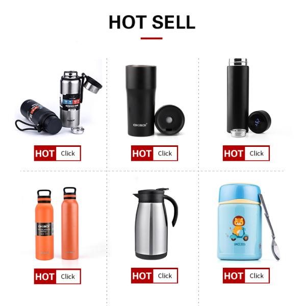 600Ml Coffee Cups Custom Vacuum Stainless Steel Tumbler, Insulation Double Wall Flask Thermal Cup With Lid 20 oz^