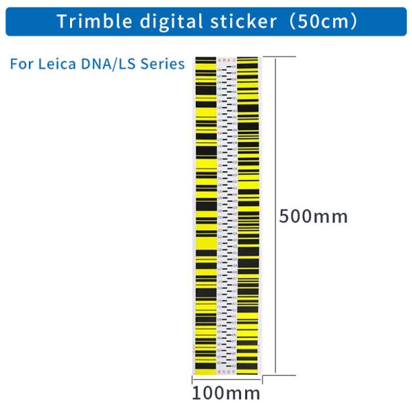 5PCS SETTLEMENT OBSERVATION BAR CODE STICKER FOR LEI-CA SOKK IA TRIMBLE FOIF DIGITAL LEVEL SURVEYING