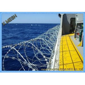 Security Protected Concertina Razor Wire Fence Bto-22 With Clips