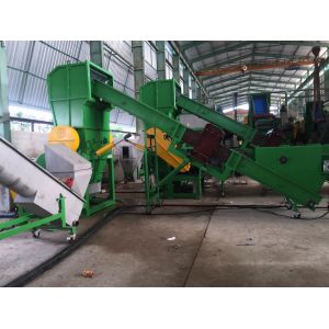 2000kg/H 380V Waste Polystar Plastic Recycling Machine