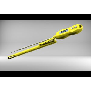 Waterproof Instant Read Cooking Thermometer Digital Food Long Straight Probe