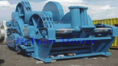Electric Hydraulic / Engine Hydraulic Anchor Handling / Towing Winch With 400KN