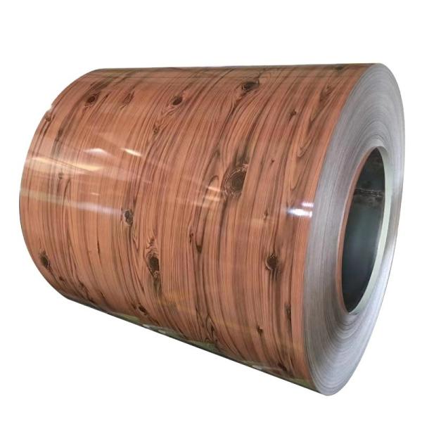 Decoiling Hot Dipped Cold Rolled SPCC Dx51d Wooden Z100 Ral 3019 3020 9016 9002