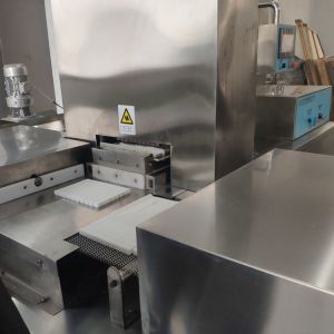 Stainless Steel Wrapping Sugar Cube Making Machine PLC Control