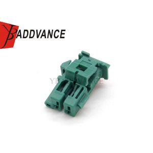 Electrical 2 Pin Female TE Connectivity AMP Connectors Green Plug 2289220-3