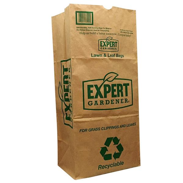 Buy Customizable Lawn Paper Bags Waterproof Heavy Duty Weight Capacity at wholesale prices
