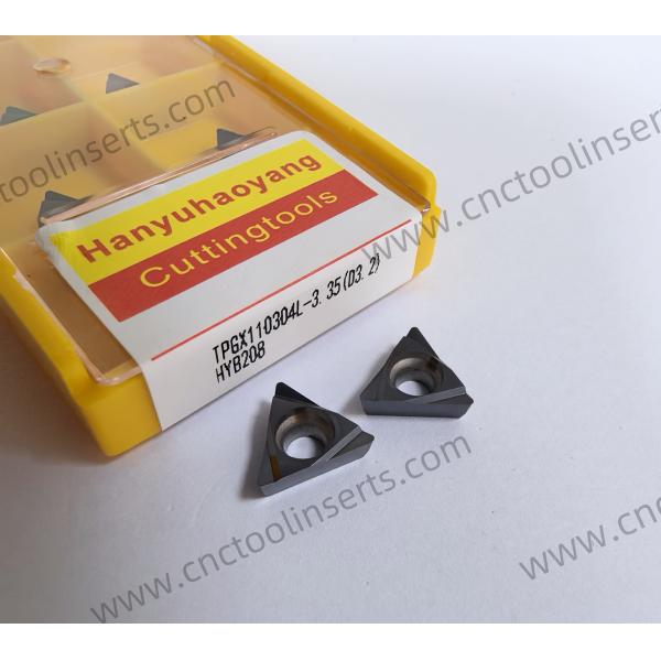 CNC Boring Inserts Wc-Co PVD Coating TPGX110304L-3.35(D3.2) HYB208 ，Applicable