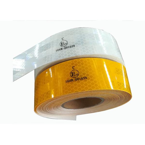 Buy Acrylic Ece 104 Reflective Tape Custom Printed For Vehicles at wholesale prices