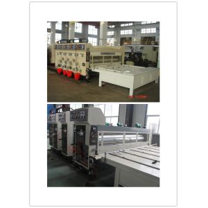 Quality Energy Saving Feeding Flexo Printer Slotter Machine For Cardboard for sale