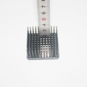 Square Cold Forged Heat Sink Anodizing Black Color For Video Camera
