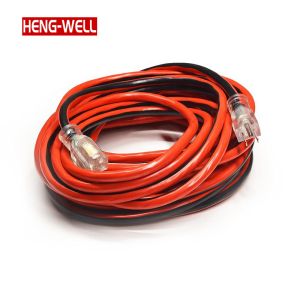 Quality Heavy-Duty 12/3 Outdoor Extension Cord 3ft &amp; 49ft Multi-Socket 15A 125V Lighted and SJTW Copper PVC US Standard Power Cords for sale