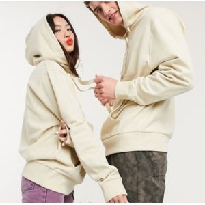 Blank Plain Pullover Heavyweight Cotton Hoodies Oversized Unisex Hoodie