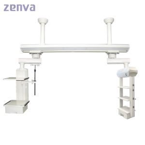 Hospital Medical Ceiling Pendant Aluminum Alloy Double Arm Pendant