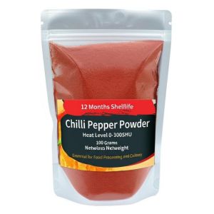 Gluten Free Chinese Cuisine Chilli Pepper Powder with 100 Grams Net Weight and