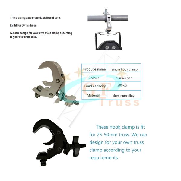 Best selling exhibition concert event aluminum stage truss accessories