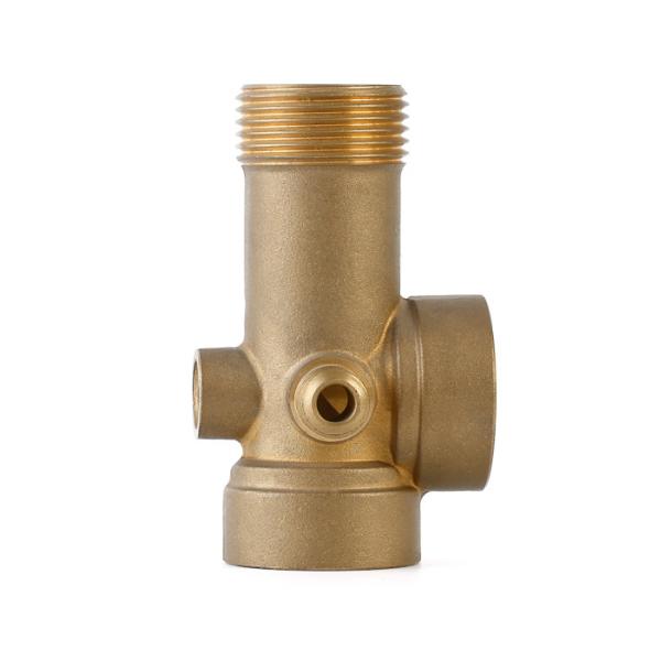 Buy 6 Inch Threaded Brass Tube Fitting 10Bar Rustproof Multipurpose at wholesale prices