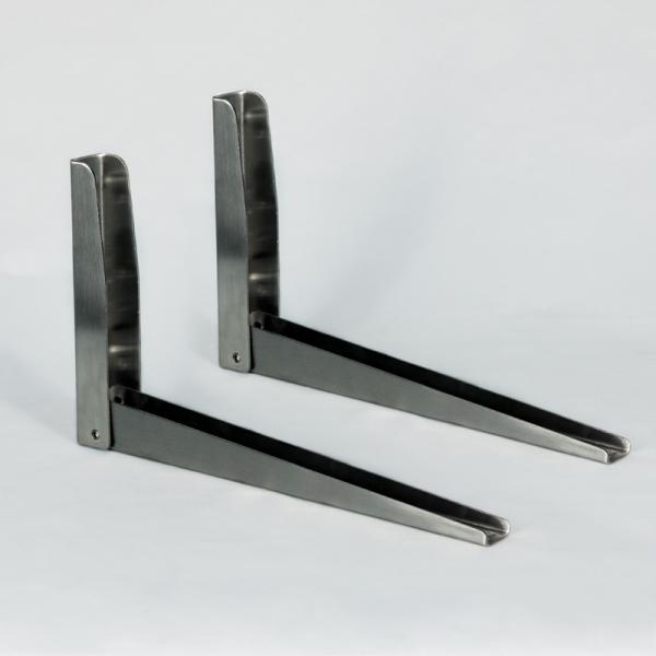 20kg Load 1.4mm Stainless Steel Table Support Bracket 250mm