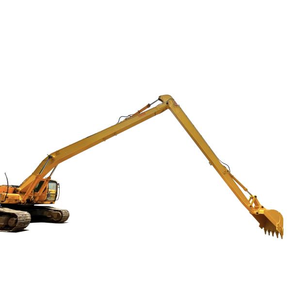 Custom Color Q355B Long Reach Excavator Boom Extended Length Function for