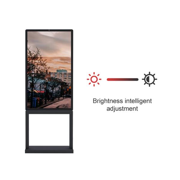 180W 2500nits Lcd Advertising Digital Signage 43" Standalone