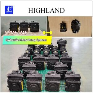 Efficient Silage Machine Hydraulic Pump Motor System HPV70 Series