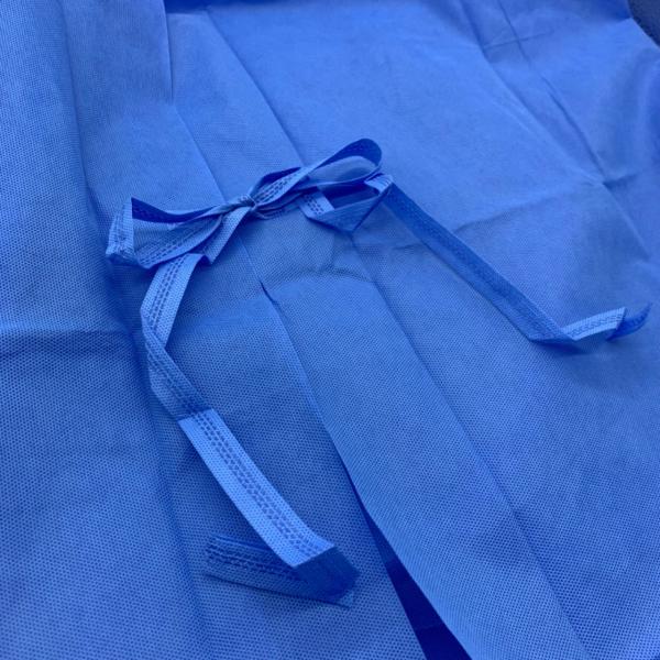 Isolation Medical Protective Supplies Disposable SMS Surgical Gown Sterile Reinforced