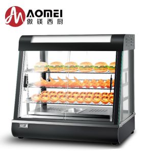 Professional Commercial Electric Food Warmer Display Showcase with Versatile