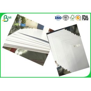 100% Virgin Wood Pulp C2S Coated Duplex Board Glossy White In 400gsm To 1000gsm
