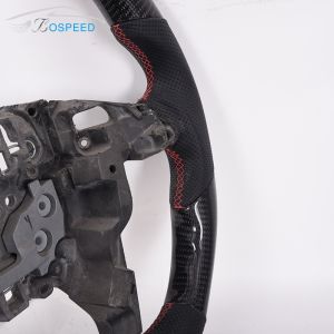 Ford Gloss Perforated Steering Wheel Carbon Fiber Alcantara Wheels