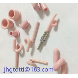 Wire Guiding 95% Alumina Ceramic Eyelets Textiles Ceramic Parts