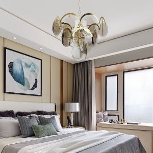 Postmodern glass chandelier living room simple and creative personality Diva