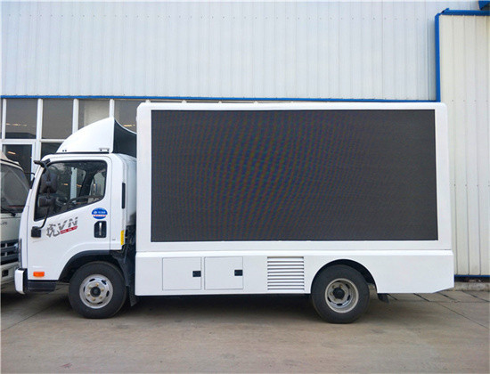 FAW Mobile LED Advertising Truck Outdoor Digital LED Billboard Truck
