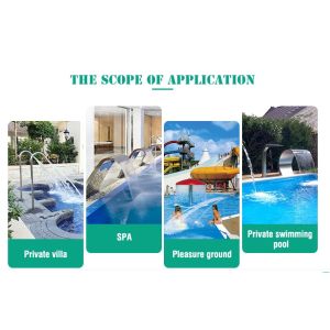 Wall Mount ROHS 316 Stainless Steel Pond Waterfall Jet