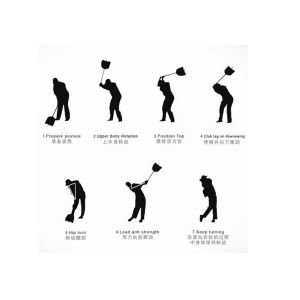 golf swing trainer , golf wind swing