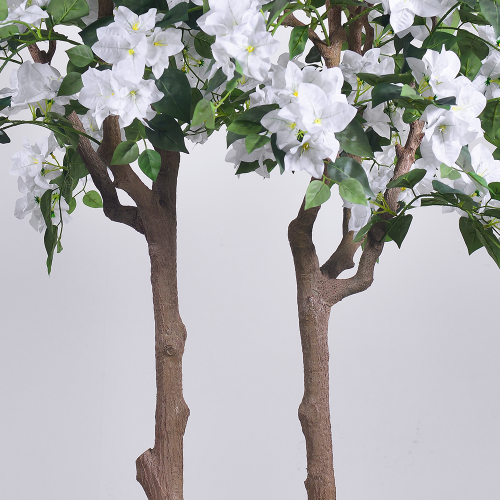 Wholesale 220cm Artificial Bougainvillea Plant - Model B White - Haihong Factory Direct | Realistic Outdoor Decor | Bulk Supply for Landscaping
