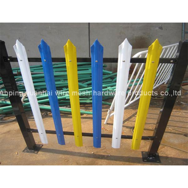 Residential Garden Mild Steel Palisade Fence Panels , Palisade Security Fence