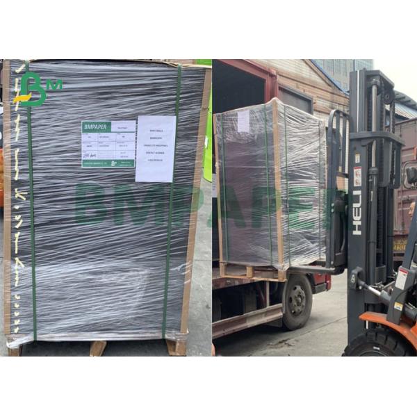 black cardboard 250 - 450gsm Black Cardboard Foldable For Jewelry Gift Box