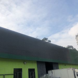 Fireproof U Strip Aluminum Metal Ceiling 0.8mm Thickness