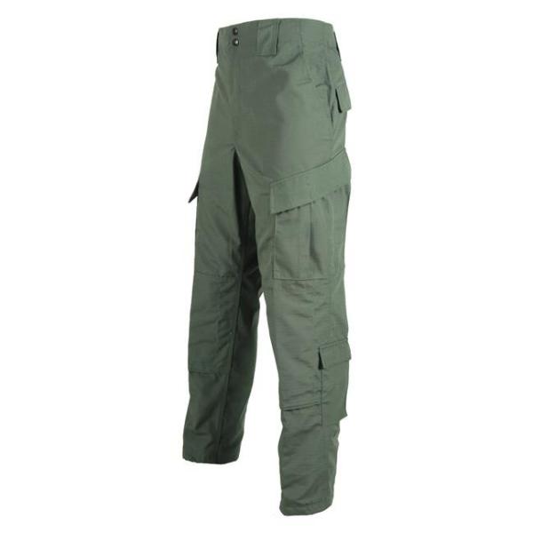 Men's 65% polyester / 35% cotton rip-stop customized color fabric ACU pants