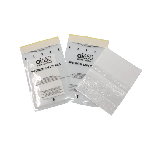 Buy Plastic Printed Hospital LDPE Biohazard Specimen Bag Eco Friendly at wholesale prices