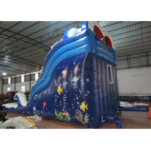 Amusement Park Commercial Inflatable Water Slides Arch For Kindergarten Baby