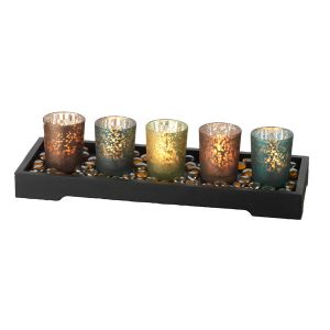 Quality Glass Votive Candle Holder Sets for sale