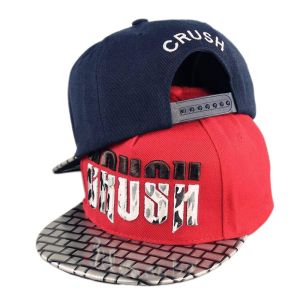 Fashionable Snapback Baseball Caps With Customed Sublimation Printing Pattern