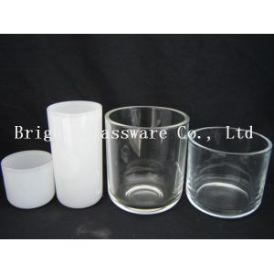 Quality custom glass candle holder with your design for sale