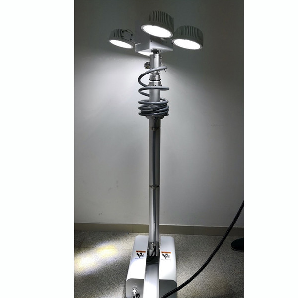 Buy 3.5m roof mast lighting-3.8m working height-remote control turn tilt system-LED pneumatic mast light US buyer purchased at wholesale prices