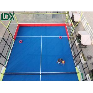 Carbon Padel Court Padel Equipment Custom Padel Tennis Racket 460mm